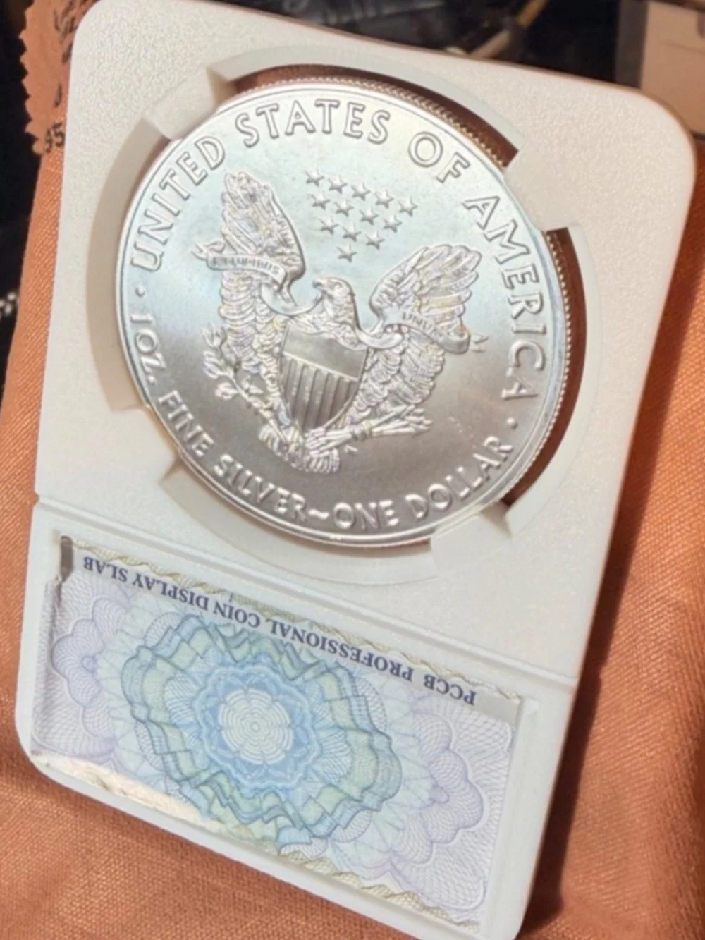 2020 Walking Liberty Mint Silver Dollar Slabbed